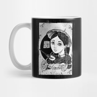 Superstitious (White print) Mug